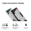 Mechanische Tastatur Keychron Q6 HE QMK mit Gateron Double‑Rail Magnetstabilisatoren