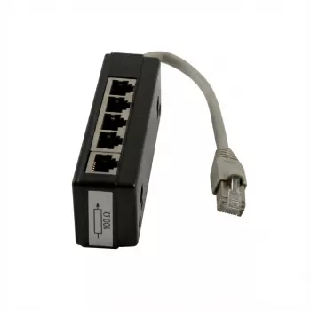 Synergy 21 S215232 - RJ45 - RJ45 - 0,15 m - Schwarz - Grau