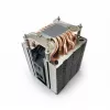 Luftkühler Dynatron A49 Prozessorkühlsystem Schwarz Silber 800–1800 U/min