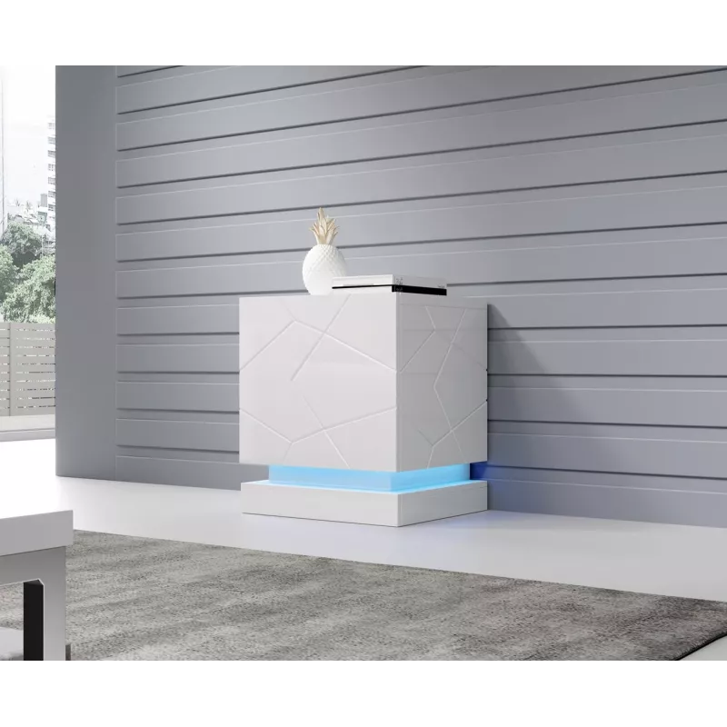 Nachttischbeleuchtungsset Cama Meble QIU — aufbauend blau LED, AC-Stromversorgung, 2 Stück