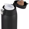 Reisebecher EMSA N2151700 0,4 L, schwarz matt, Flip-Verschluss