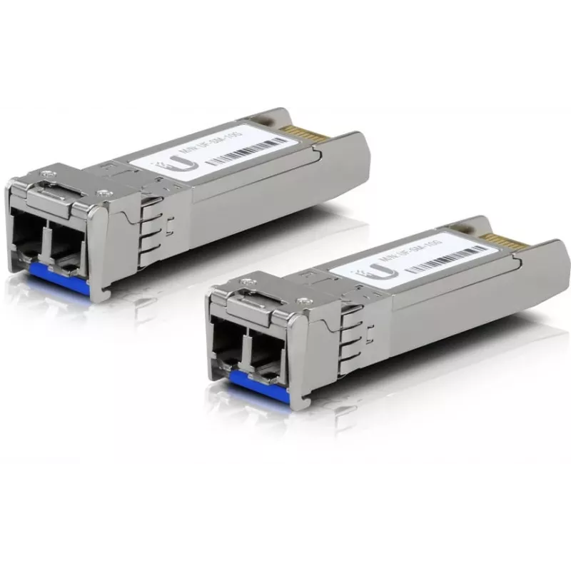 SFP+ Glasfaser-Transceiver Ubiquiti UACC-OM-SM-10G-D-2 10 Gbps 1310 nm LC Single-Mode 10 km (2er-Pack)