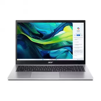 Laptop Acer Aspire Go 15 AG15-42P-R5K8 — AMD Ryzen 5 7430U, 15,6 Zoll FHD, 16 GB RAM, 512 GB SSD, Windows 11 Home, Silber
