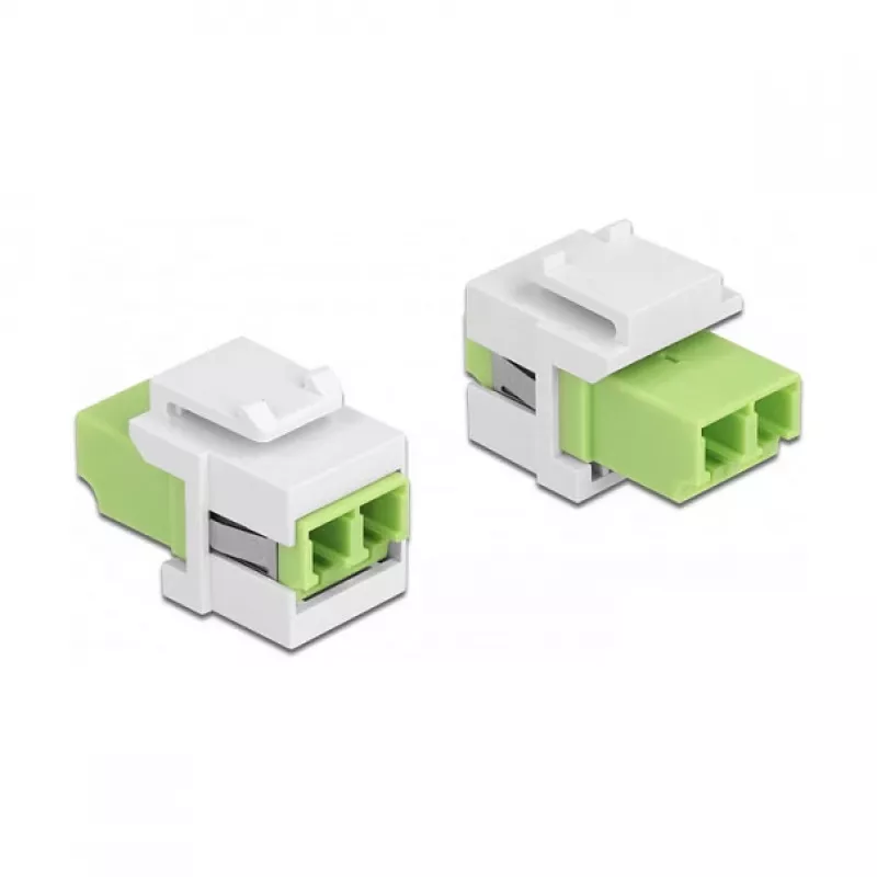 Keystone-Modul LC Duplex Buchse auf LC Duplex Buchse DeLOCK 86816