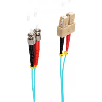 shiverpeaks BS77913/3 Glasfaserkabel 3 m SC ST OM3 aqua (BS77913/3)