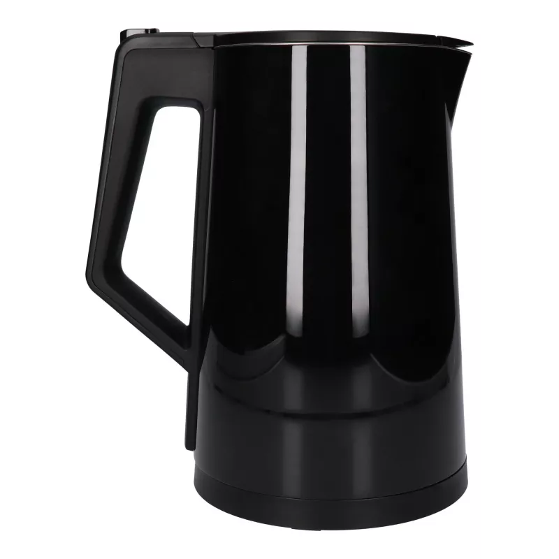 Elektrischer Wasserkocher BLAUPUNKT EKD601, 1,7 L, 2200 W, einstellbar 40–100 °C, schwarz, Edelstahl