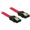 SATA-Kabel DeLOCK 84302 0,5 m Rot