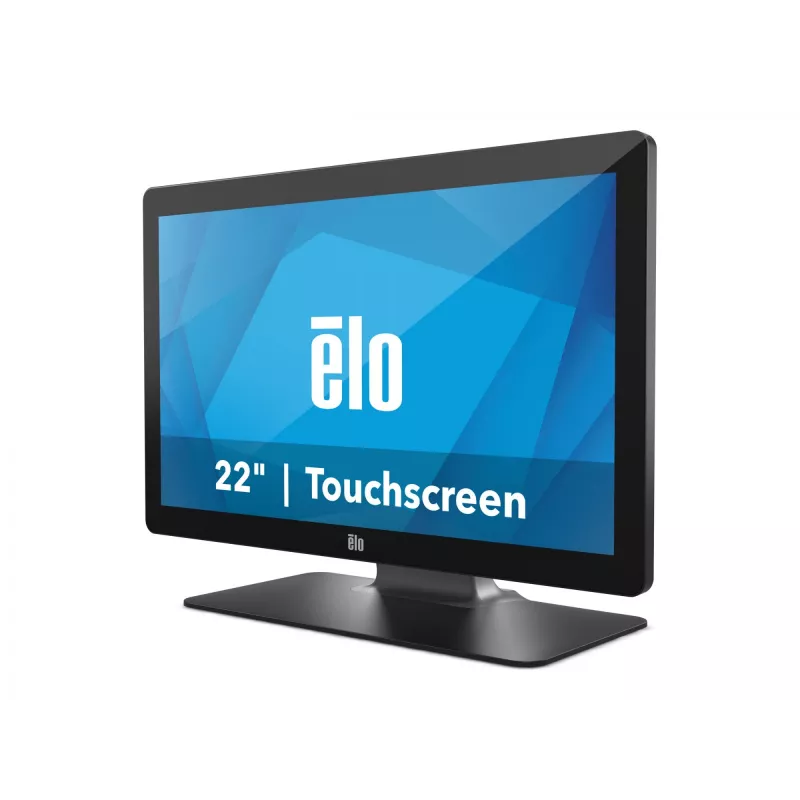 Monitor ELO 2202L 22 inch FHD Kapazitiver 10-Touch USB Anti-Glare Zero-Bezel Standfuß