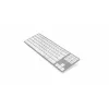 Tastatur Matias FK408BTS-UK Bluetooth Tenkeyless Aluminium Silber — UK-Layout