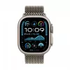 Watch Ultra 2 GPS + Cellular 49 mm Natural Titanium Case with Natural Titanium Milanese Loop - M