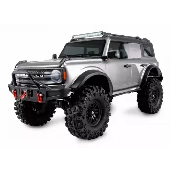Funkgesteuerter Crawler Amewi AMXRock Caballo 4WD 1:10 metallic Grau