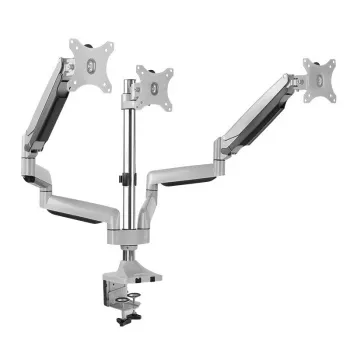 LogiLink BP0052 Monitorhalterung / Ständer 81,3 cm (32) Schreibtisch Metallic