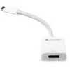 USB-Adapter, USB-C-Stecker > DisplayPort-Buchse (Weiß, 11 cm)