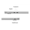 MacBook Air 15, Silber, M4 (10-CPU/10-GPU), 16 GB, 512 GB, Deutsch, 35W Dual USB-C Port Netzteil, MW1H3D/A