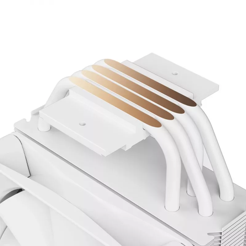NZXT T120 RGB Prozessor-Luftkühler 12 cm Weiß 1 Stück