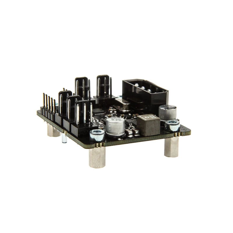 Lüftersteuerung Aqua-Computer 53166 — schwarzes Zubehör für Computer-Kühlsysteme