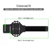Armband Tellur A100 Schwarz verstellbare Passform für Smartphones — Sportarmband, Universalgröße