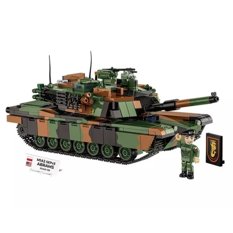 Konstruktionsset Cobi M1A2 SEPV3 Abrams Modell mit 1.065 Bausteinen
