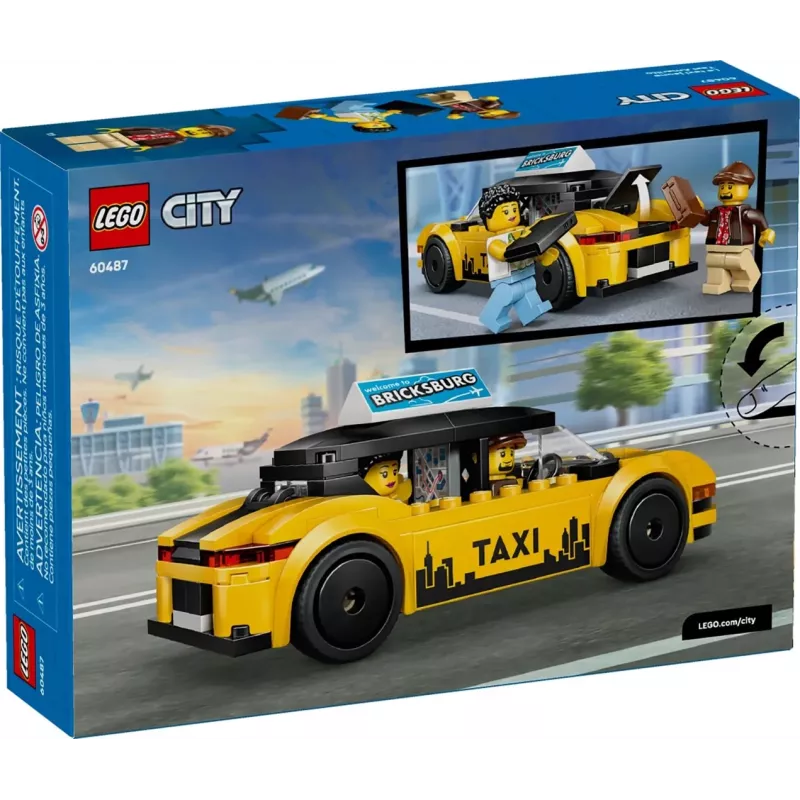 LEGO CITY 60487 Gelbes Taxi