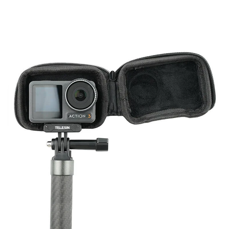 Telesin Tragetasche für DJI Action 3/4/5 Pro Kamera — kompaktes Design, langlebiges Material