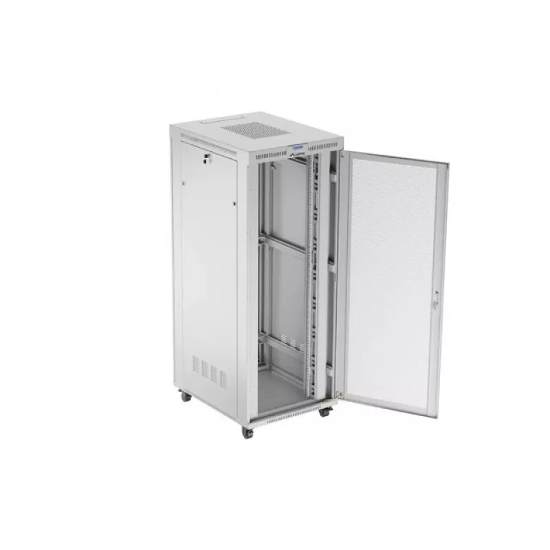 Freistehendes 19-Zoll-Rack-Gehäuse LANBERG FF01-8042-23SL 42U, perforierte Türen