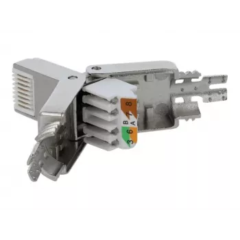 Drahtverbinder DeLOCK 86476 RJ-45 Grau