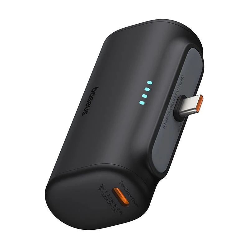 Baseus Compact P10068306113-00 Lithium-Ionen Powerbank 5000 mAh Schwarz