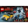 LEGO Set Marvel Escape from the Ten Rings 76176 mit Minifiguren und Fahrzeugen