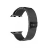 Mesh-Armband Ersatz für Apple Watch von FIXED — kompatibel mit 42/44/45/46/49 mm (schwarz)