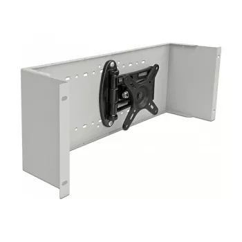Flachbildschirm-Montagearm DeLOCK 19 Zoll Monitorarm grau 10 kg Tragfähigkeit