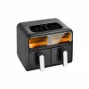 Heißluftfritteuse AMICA AFM7020 Schwarz — 700 W Leistung, 3,5 l Fassungsvermögen