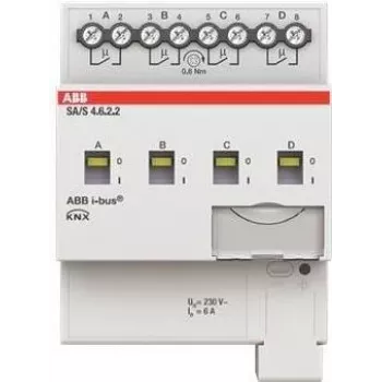 ABB Stotz S&J Schaltaktor 4-fach, 6A, REG SA/S4.6.2.2 (2CDG110254R0011)