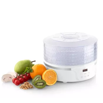 Dörrautomat ETA Eta SECCA Transparent Weiß 380 W, LED-Anzeige, 24-Stunden-Timer, 300×300×220 mm