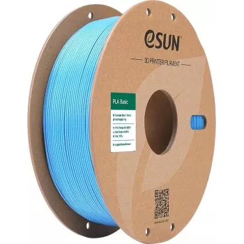 PLA BASIC 1,75mm HELLBLAU 1kg ESUN 3D FILAMENT (PLA-BASIC175Q-U1P1)