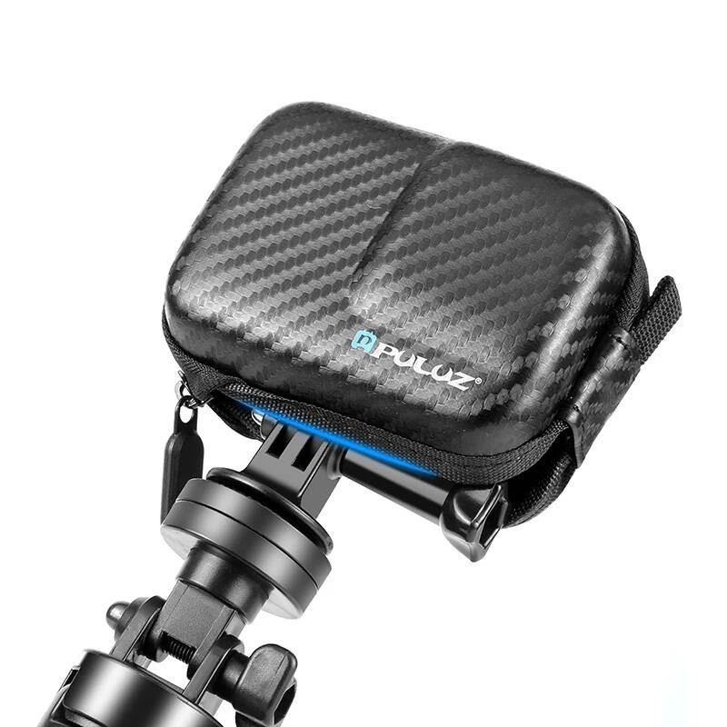 Mini-Kameratasche für DJI Osmo Action 4/3 PU946B, kompakte Schutzhülle, schwarz