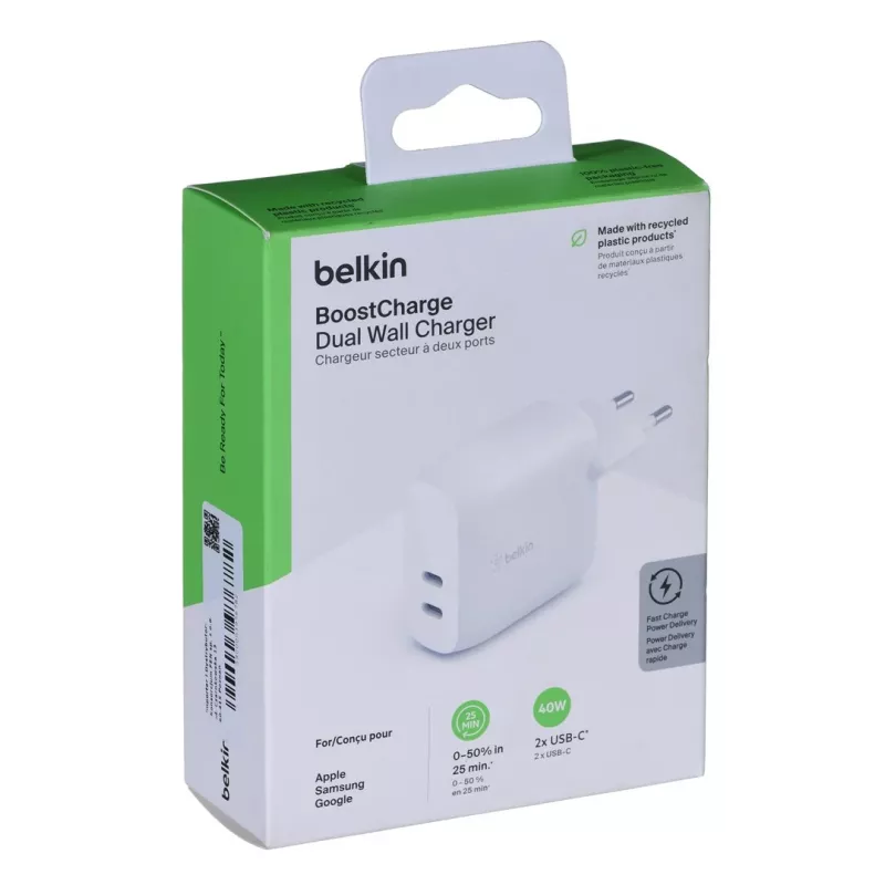 Belkin WCB006VFWH Ladegerät für Mobilgeräte Smartphone, Tablet Weiß AC Innen