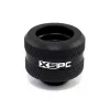 XSPC Connector G1/4 auf 14 mm Hardtube, schwarz matt - 8 Stück