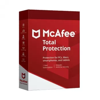 McAfee Total Protection – 5 Geräte / 1 Jahr, Global