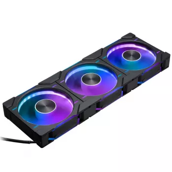 PHANTEKS D30-120 120-mm-ARGB-Gehäuselüfter, Schwarz, 3er-Pack