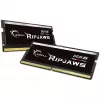 SO-DIMM 64 GB DDR5-4800 (2x 32 GB) Dual-Kit, Arbeitsspeicher schwarz, F5-4800S4039A32GX2-RS, Ripjaws