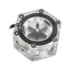 Durchflussanzeiger BitsPower Hexagon Flow Indicator-RGB BP-HFI-RGB — RGB-Beleuchtung, hexagonales Design