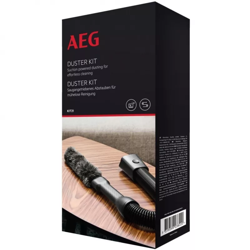 Zubehörset AEG AKIT21 Staubwedel-Set Well!6/7/8/9 Stabstaubsauger Schwarz