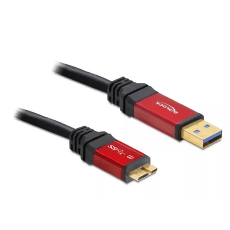 USB-Kabel DeLOCK 3,0 m USB A-Micro-B
