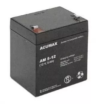 Batterie EMU AM 5-12 T2 VRLA AGM 12 V 5 Ah, wartungsfrei, vibrationsbeständig