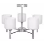 Klassische Kronleuchter-Pendelleuchte Activejet MIRA Chrom 5xE27 für Wohnzimmer