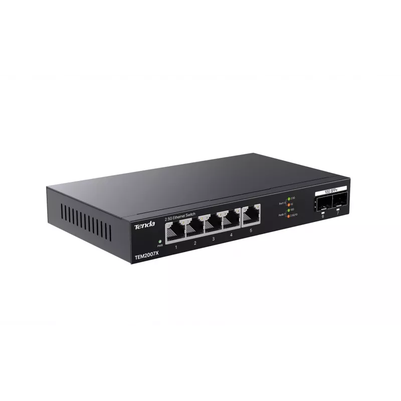 Tenda TEM2007X Netzwerk-Switch 2.5G Ethernet 5 Ports