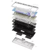 VGN V98 Pro Gaming-Tastatur, Blueberry Ice Cream - Sea Salt (US)