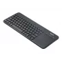 Logitech Wireless Touch Keyboard K400 Plus - Tastatur - kabellos - 2,4 GHz - Tschechisch - Schwarz