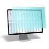 Monitor-Blickschutz QOLTEC 51075 23,8 Zoll Anti-Blaulicht, Matt Anti-Glare