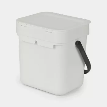 Brabantia Schwarz & Go 3 l 1 Korb(-körbe) Grau (213229)
